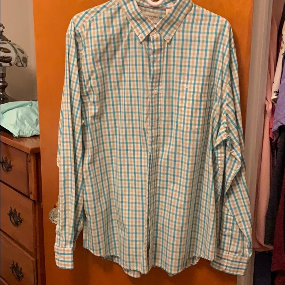 XL Dockers Striped Button Down
